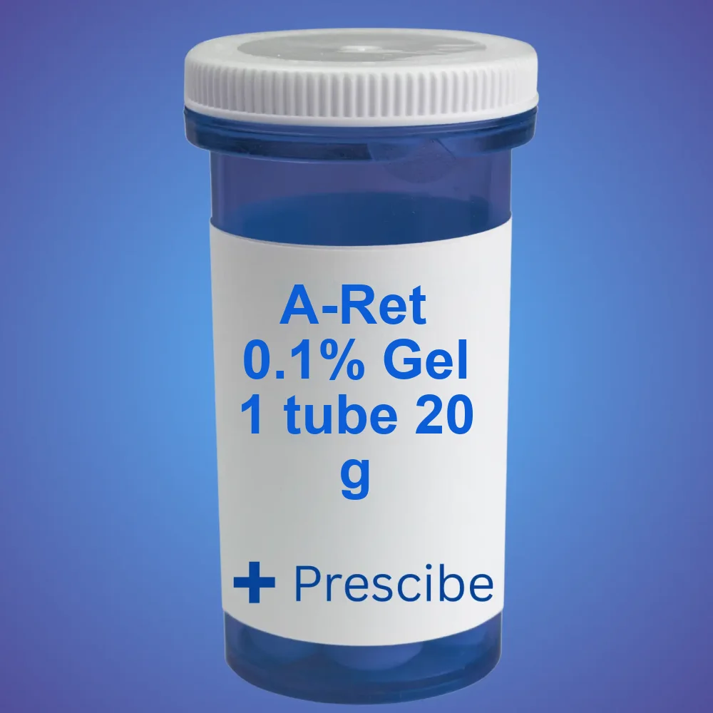 A-Ret 0.1% Gel 1 tube 20 g — Topical — available online from Prescibe
