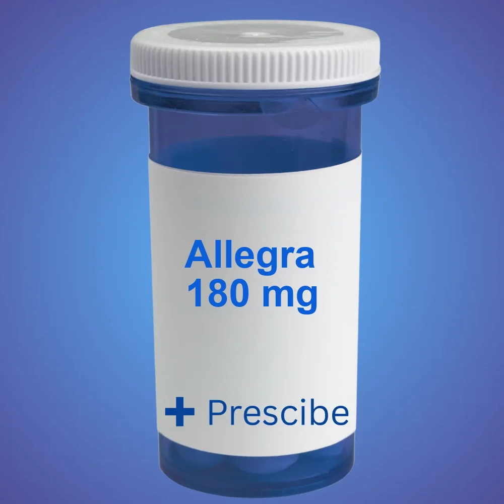 Allegra 180 mg — Tablet — available online from Prescibe