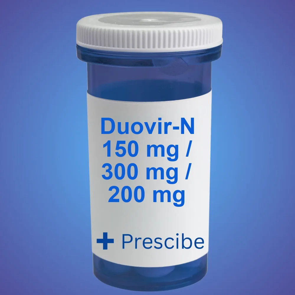 Duovir-N 150 mg / 300 mg / 200 mg (1 pack / 30 tabs) — Pack — available online from Prescibe