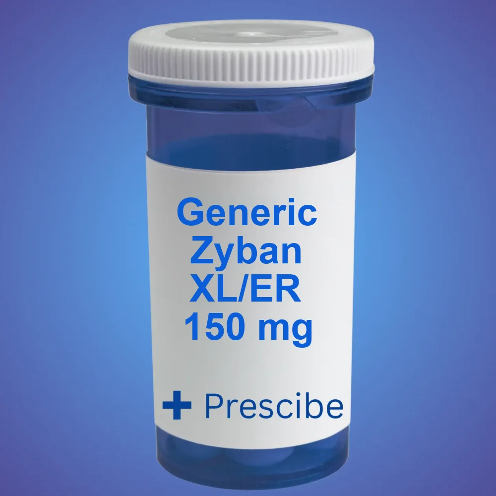 Generic Zyban XL/ER 150 mg — Tablet — available online from Prescibe