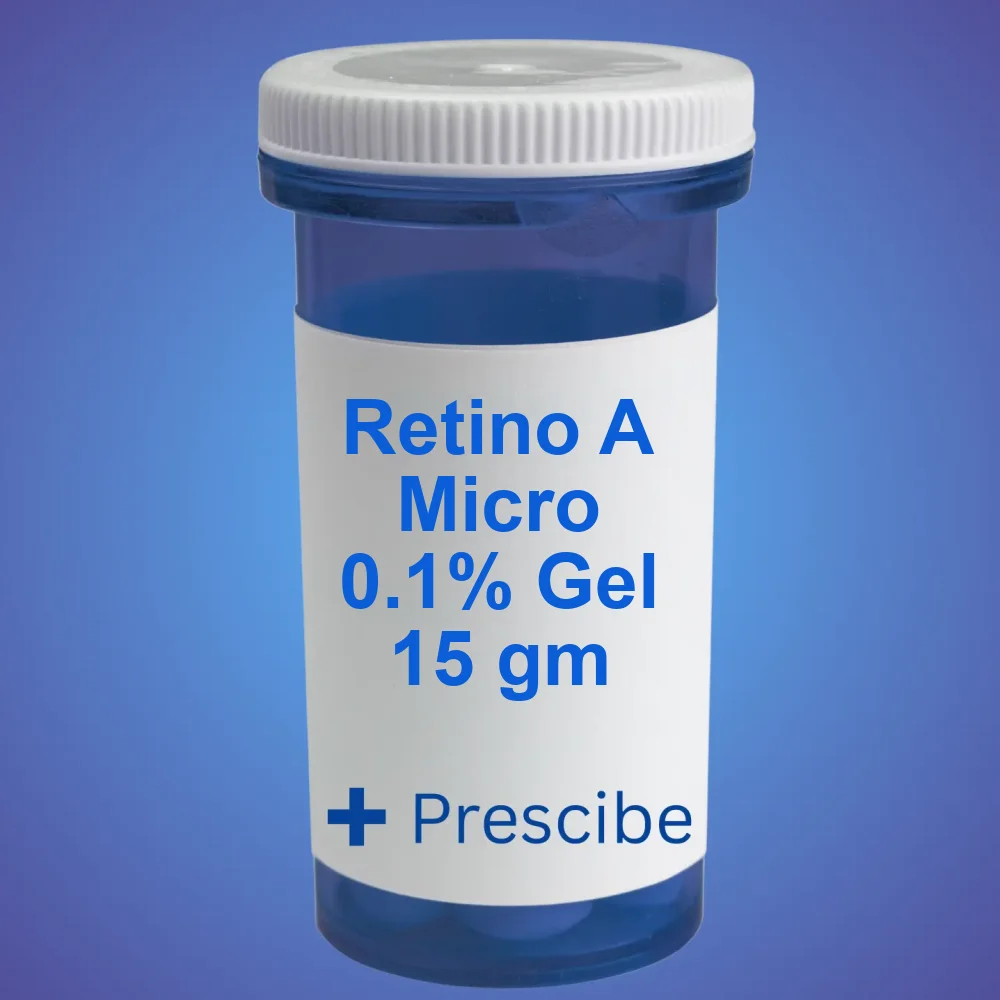 Retino A Micro 0.1% Gel 15 gm — Topical — available online from Prescibe