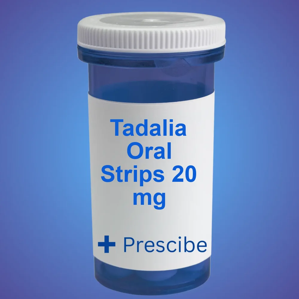 Tadalia Oral Strips 20 mg — Strips — available online from Prescibe